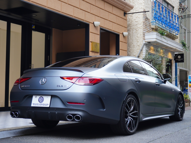 AMG CLSクラス CLS53 4MATIC+ ﾚｰﾀﾞｰｾｰﾌﾃｨPKG 正規D車 希少色 Meｺﾈ ﾚｯﾄﾞｽﾃｯﾁ黒革 ﾍﾞﾝﾁﾚｰﾀｰ  ｻﾝﾙｰﾌ ナビTV ﾌﾞﾙﾒｽﾀｰ ﾍｯﾄﾞｱｯﾌﾟD 2年保証 中古車情報 東京都 T.U.C.GROUP 南青山  https://www.tuc-minamiaoyama.com